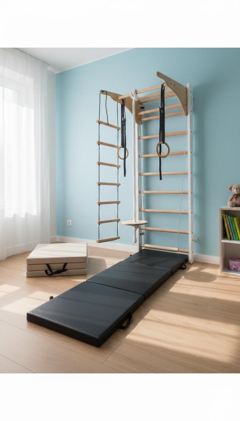 Saltea de gimnastică, saltea - 180x60x6 negru - muvv