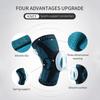 Sports Knee Pads Silicone Knitted Outdoor Basketball Protective Meniscus Leg Sleeves Running Fitness Squat Knee Protectors