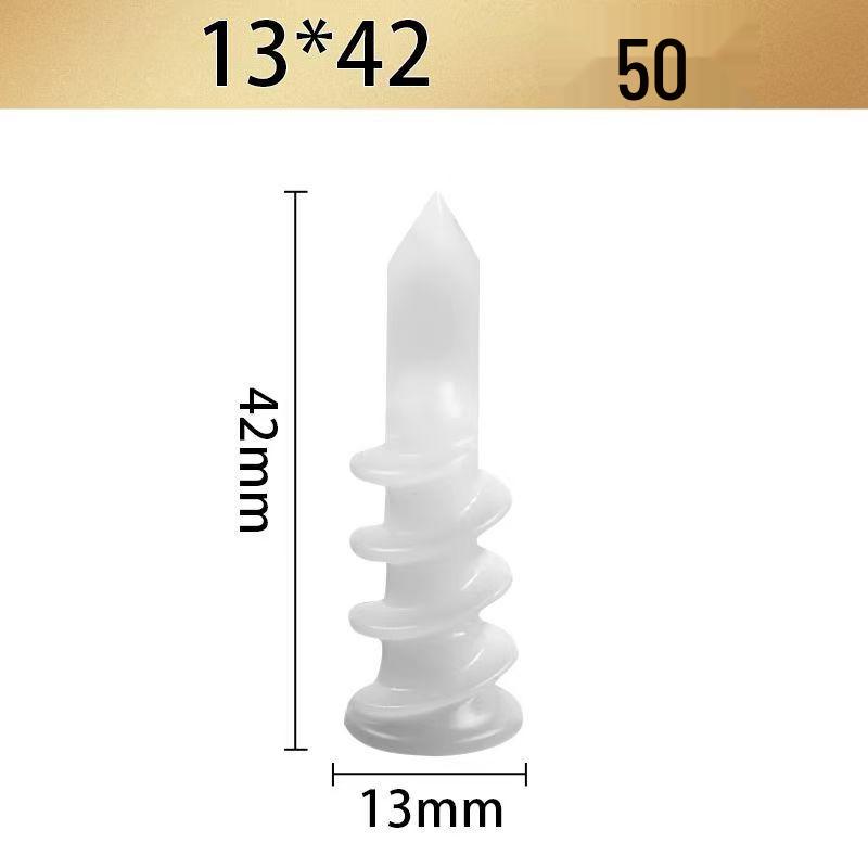 Screw-in Plastic Drywall Anchor & Self-tapping Screw Set