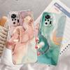 Marble Pattern Luxury Cool Clear Case For Xiaomi Redmi Note 11 Pro 10 9 9S 8 8T 7 9A 9C 9T 10 10C K40 Transparent Phone Cover