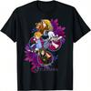 T-shirt Castlevania Four Circle Ritratto Floreale