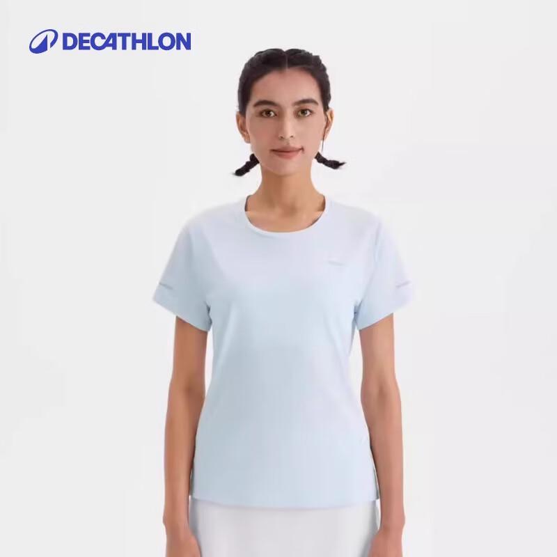 Decathlon Women's Quick-Dry Short Sleeve Athletic T-Shirt