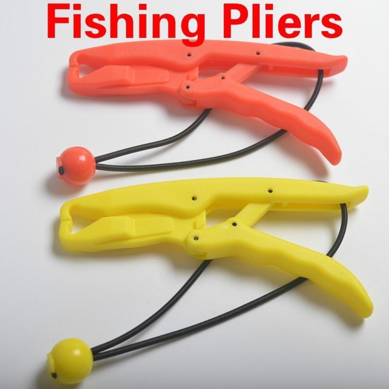 Small 6.8" PP plastic Floating Fish Grip Team Catfish Controller Fishing Lip Grip Floating Gripper Fishing Pliers Fish Holder