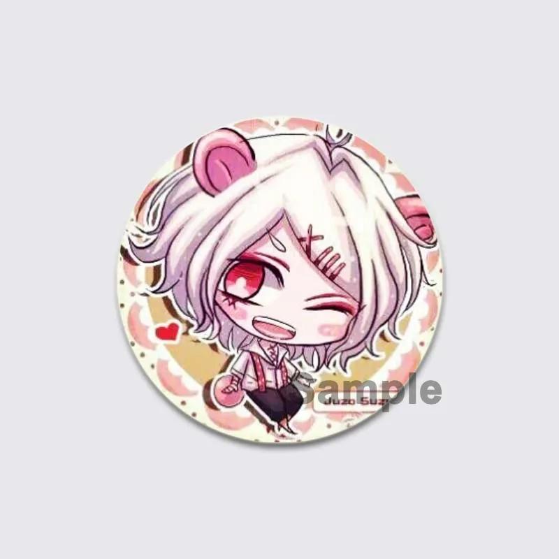 32/44/58mm Fashion Accessorie Anime Tokyo Ghoul Pin Handmade Cartoon Kaneki Ken Brooche for Backpack Cothes Collection Badge Hat Decoration
