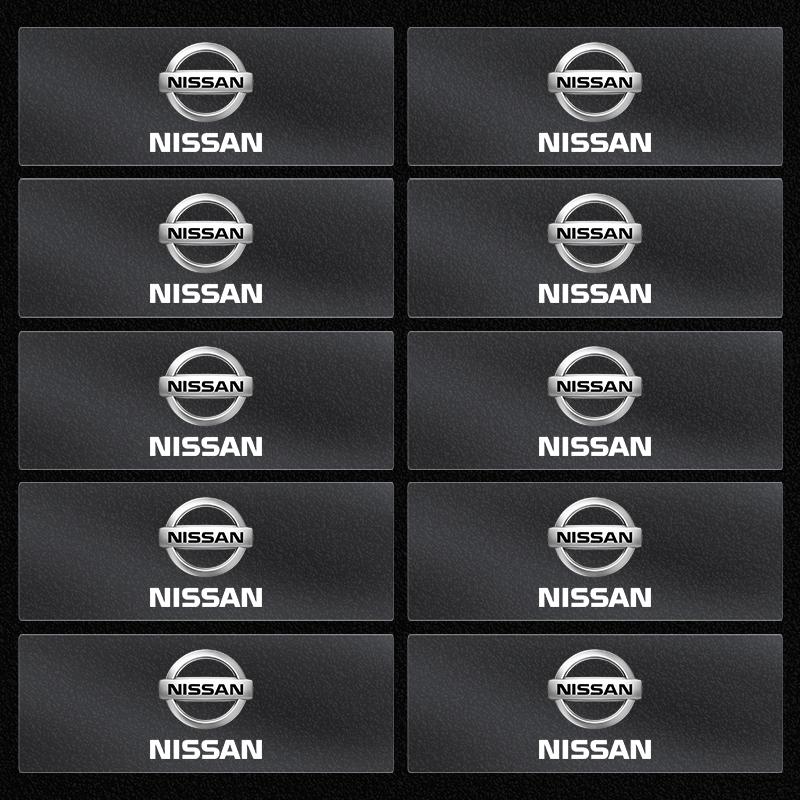 Car Window Lift Button Sticker Steering Wheel Decal Car Styling For Nissan Nismo Qashqai J11 J10 Juke X Trail T32 Tiida Leaf
