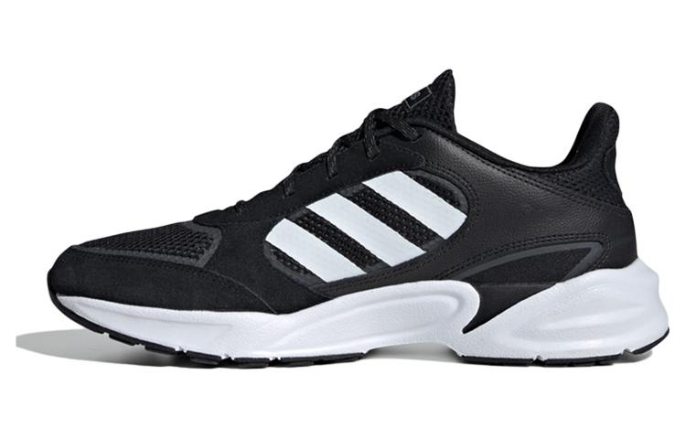 Кроссовки Adidas для бега Спортивные Тренировочные Ретро Уличные Valasion Кроссовка 90-х Черный Белый EE9892 44