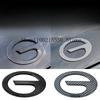 AAWI1 Accessories compatible compatible for GAC Trumpchi S7 2025 2026 Car ABS Plastic Front Grille Badge Trunk Emblem Carbon fiber Head Rear Body D