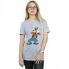 Disney Womens/Ladies Crazy Goofy Boyfriend T-Shirt