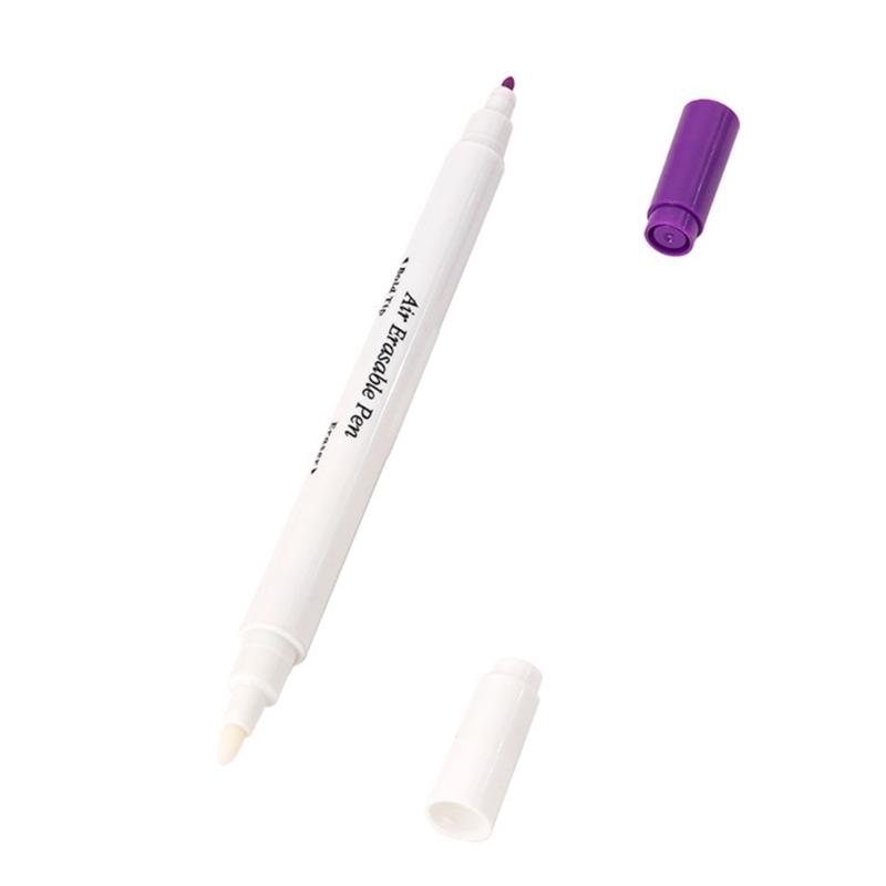 10x/Set Washable Fabric Marker Erasable Pen Sewing Fabric Markers Fabric Marker Pen Water Soluble Pen for Sewing