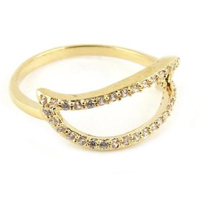Gold Plated Wedding Ring 'Sissi'