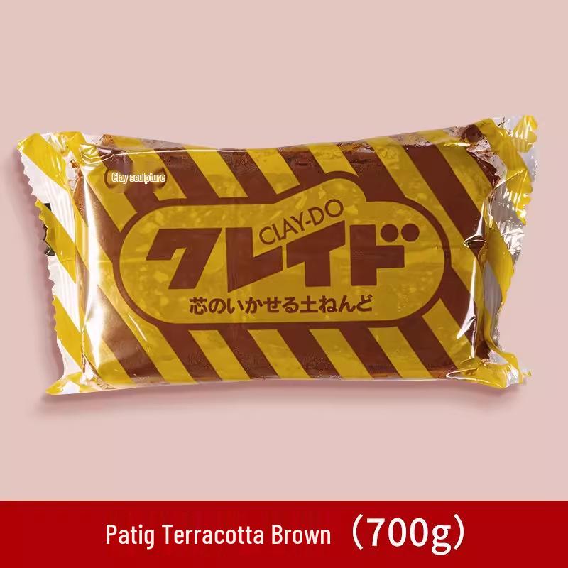 Ladoll White Air-Dry Clay Kit 500g - No-Bake DIY Stone Clay for Figures