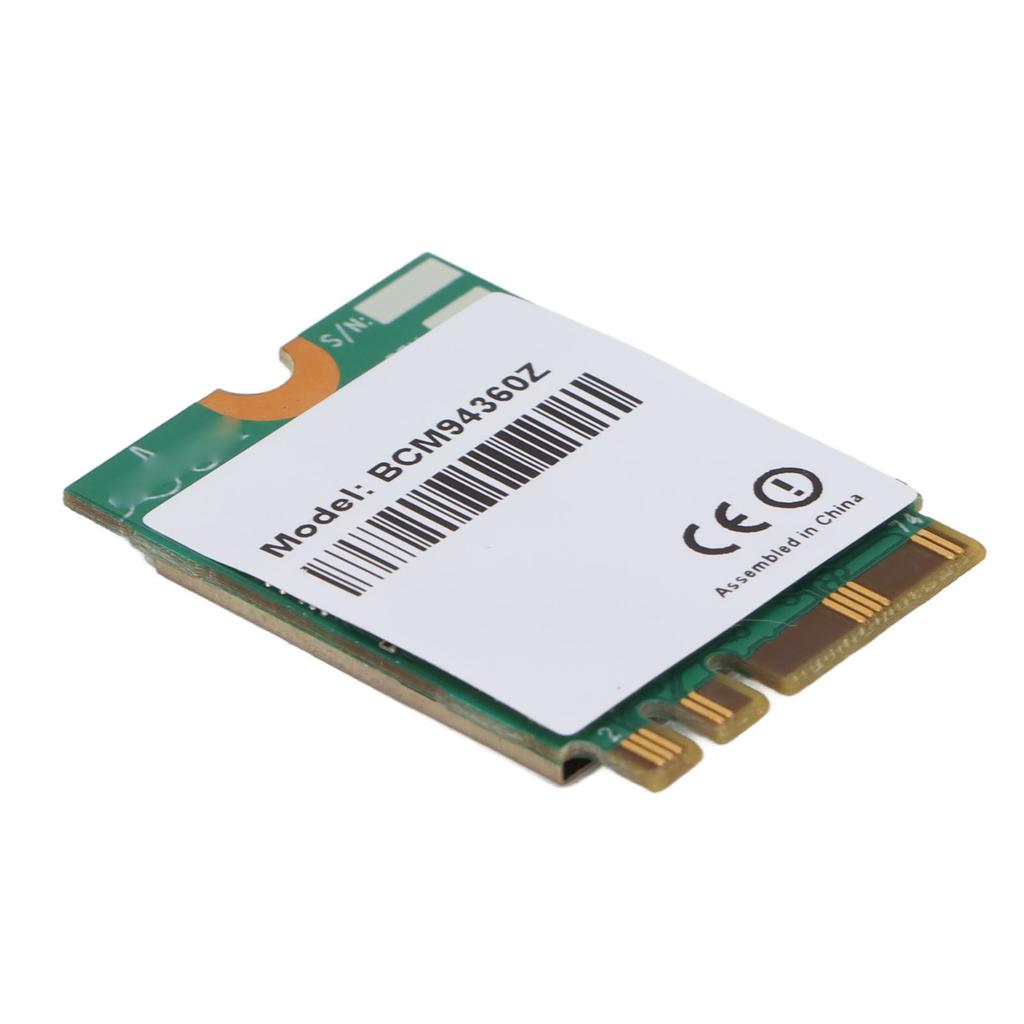 WLAN-Karte 2,4 GHz 5 GHz Dualband 802.11acabgn NGFF M.2 1200 Mbit/s Hochgeschwindigkeits-Netzwerkadapter