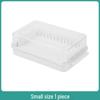 Stainless Steel Refrigerator Cheese Storage Container with Cutting Lid