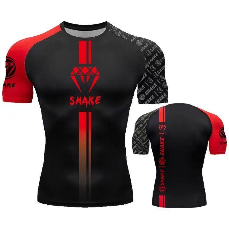 UFC Connor McGregor Manica Corta MMA Allenamento Combattimento Sanda Tuta T-Shirt