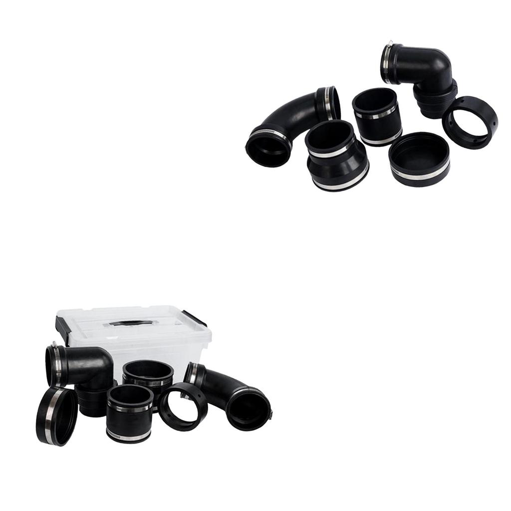 RV Sewer Waste Plumbing Connection System Kit Replace RV Sewer Drain System RV Sewer Adapter for PVC Pipe Campers Repairing