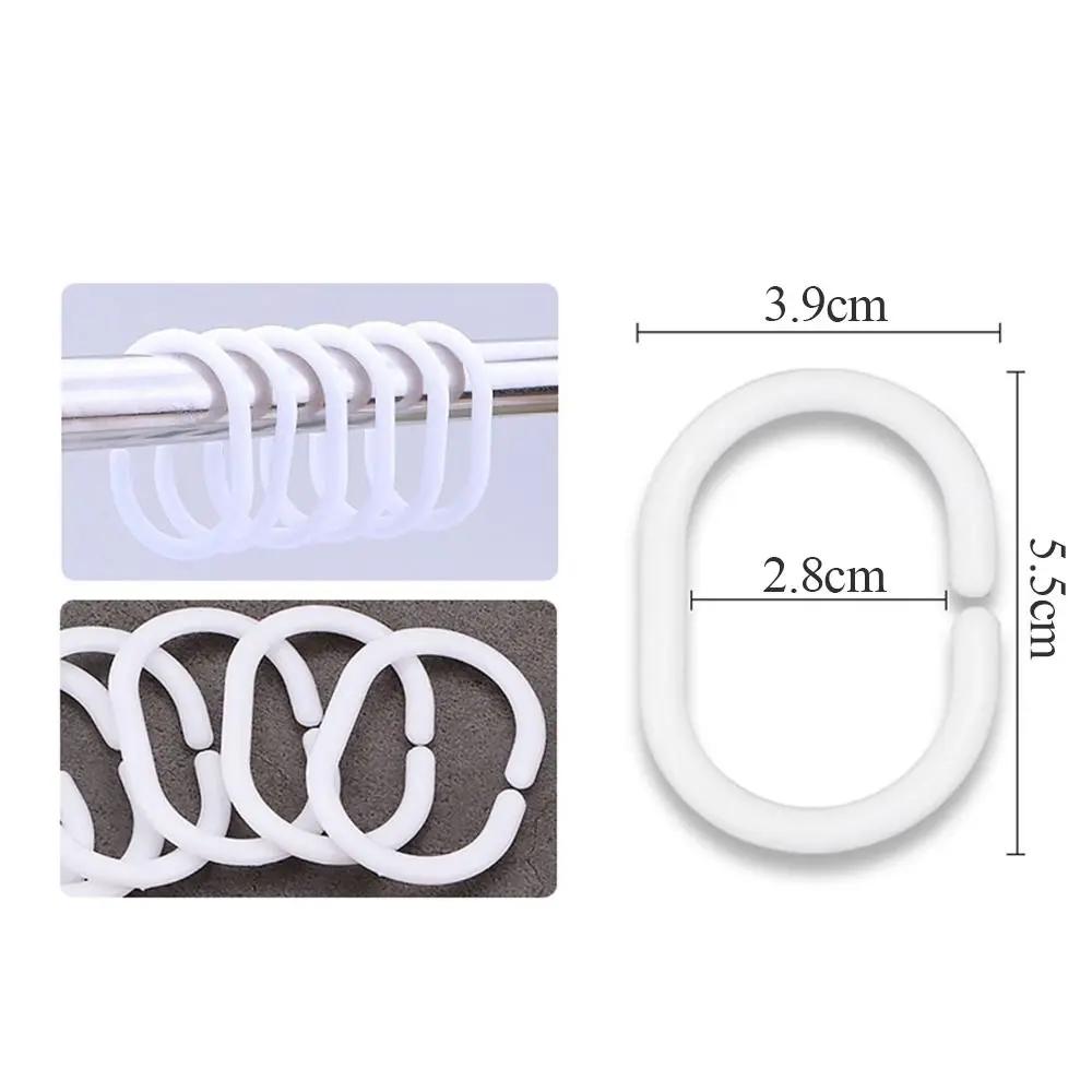 Creative With Hooks Shower Curtain Waterproof Printing Window Fabric Polyester Bathtub Partition Curtain Bathroom Accessories