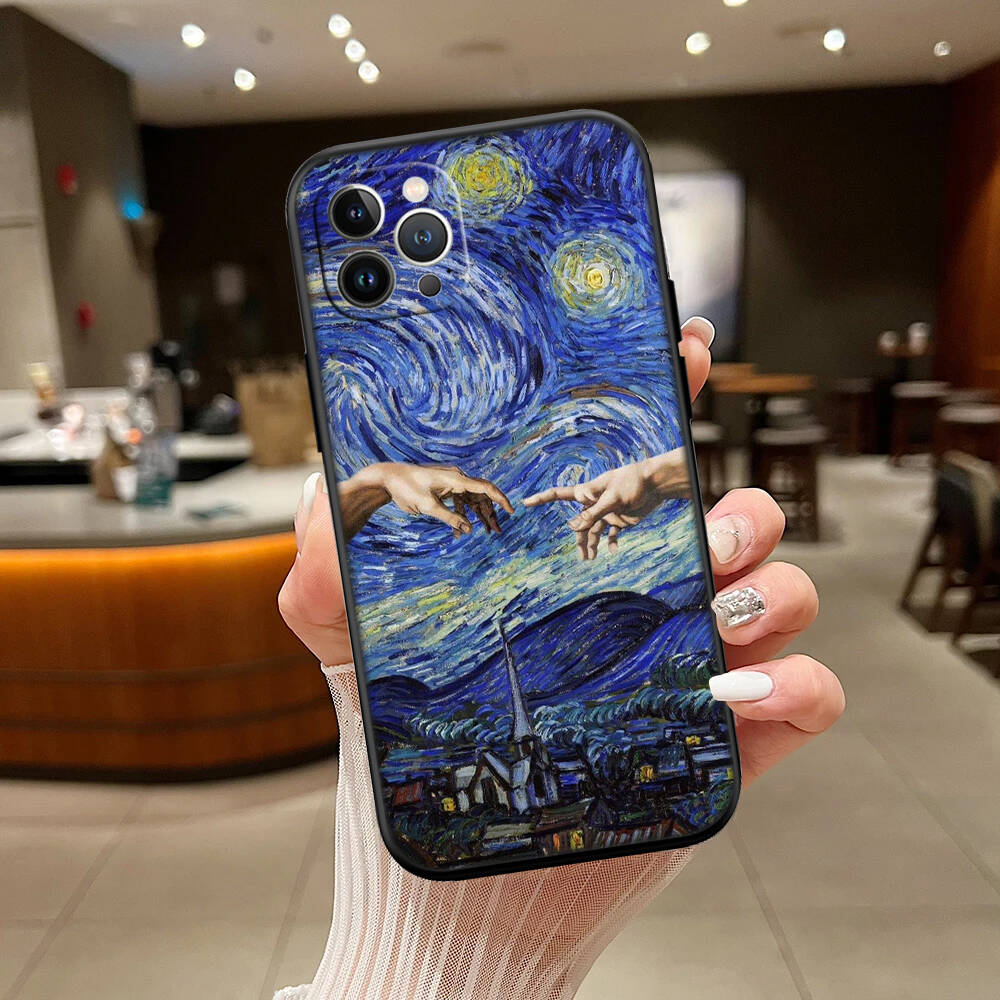Starry Night Van Gogh New Phone Case for Samsung S20 S21 S22 S23 S24 FE Ultra Plus Lite S21S A07 A17 A36 A37 A55 A57 F06 F16 M06 M16 M56
