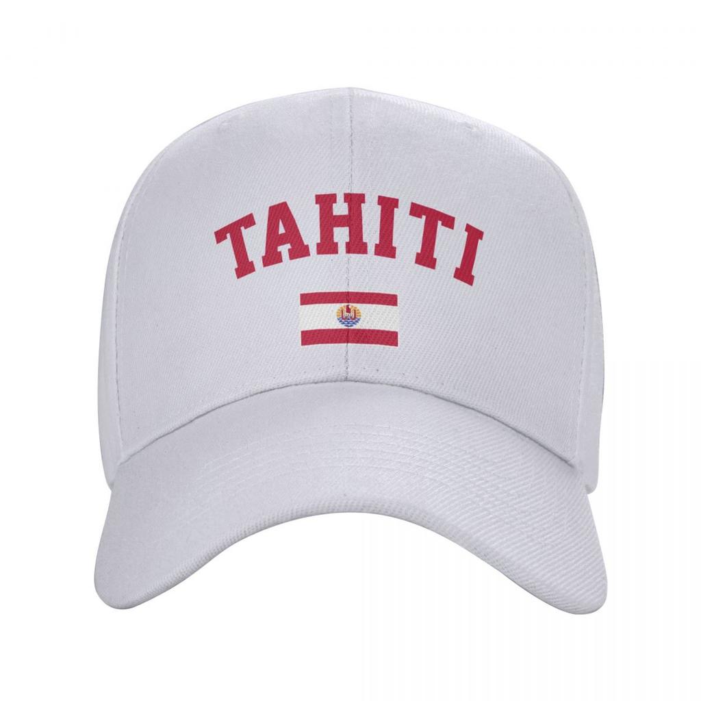 Unisex Baseball Cap Tahiti Independence Day Wild Sun Shade Peaked Adjustable Outdoor Caps for Unisex Women