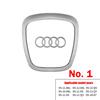 Car Styling Steering Wheel Center Logo Cover Replacement Trim Accessories For A Sline TT A3 A5 A7 Q3 Q5 Q7 Q8 A4L A6L A8L Q5L