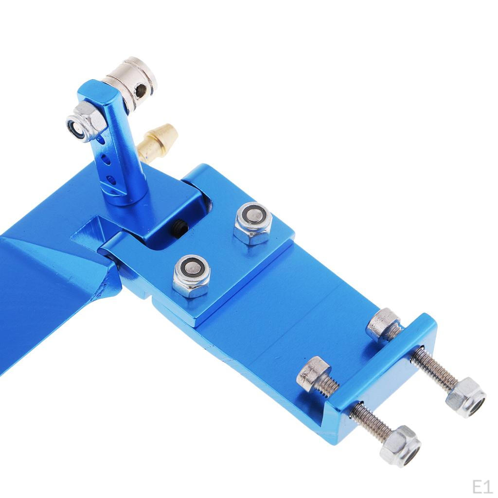 75mm Long Metal Water Absorbing Steering Rudder With RC Boat