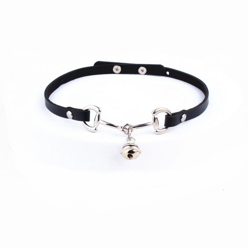 Oscuro Dulce Fresco Chicas Diseño de Nicho Sentido Gargantilla Collar de Campana Personalidad Versátil Collar Collar Joyería para Mujer