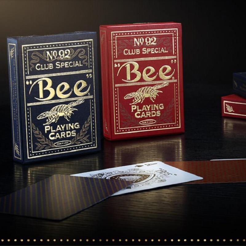 Bee Gold Edition Coterie Playing Cards USPCC Collection Deck Card Games Magic Tricks