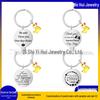 Little Yellow Duck Stainless Steel Keychain - Thanksgiving Valentine’s Day Gift for Pet Lovers