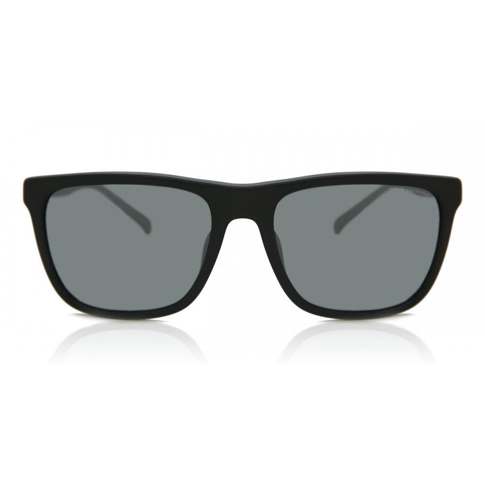 

Armani Exchange Ax4080sf Asian Fit 80786g Men Sunglasses Black/57