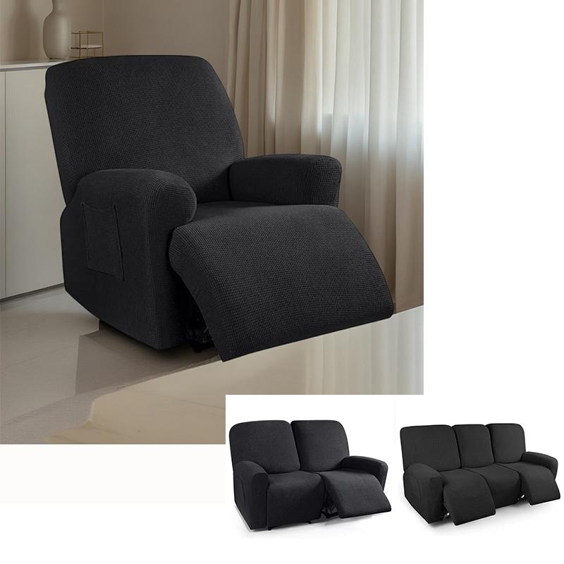 Recliner Sofa Cover for Living Room Ralax Cover Jacquard Covers Stretch Spandex Couch Slipcovers Non Slip Armchair Slipcovers
