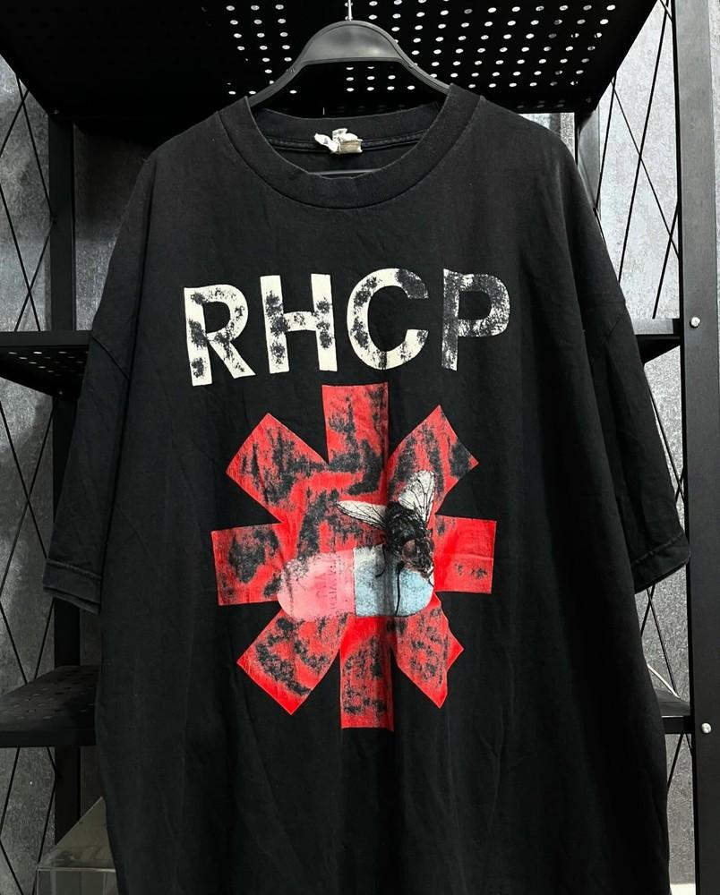 

Vintage Red Hot Chili Peppers ‘Im With You Tour’ Black Unisex T shirt WA3782 Unisex T-Shirt L