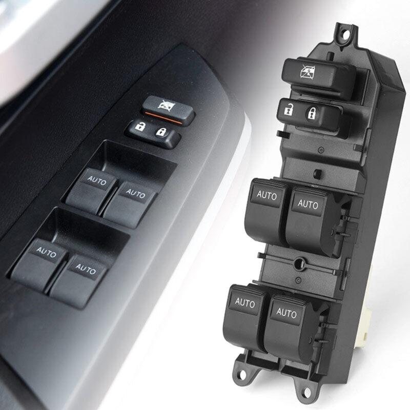 Spínače elektrického ovládání oken na straně řidiče s LED diodami, nahrazují 848200R04, spínače automatického spouštění a zavírání oken, náhradní díl pro auto