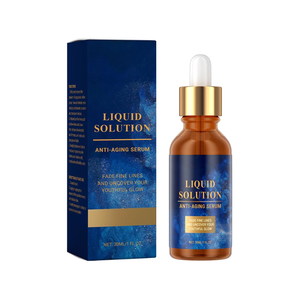 Anti Aging Serum Reduce Wrinkles Fade Fine Lines Whitening Firming Lighten Spots Repairing Nourishing Hydrating Facial Essence