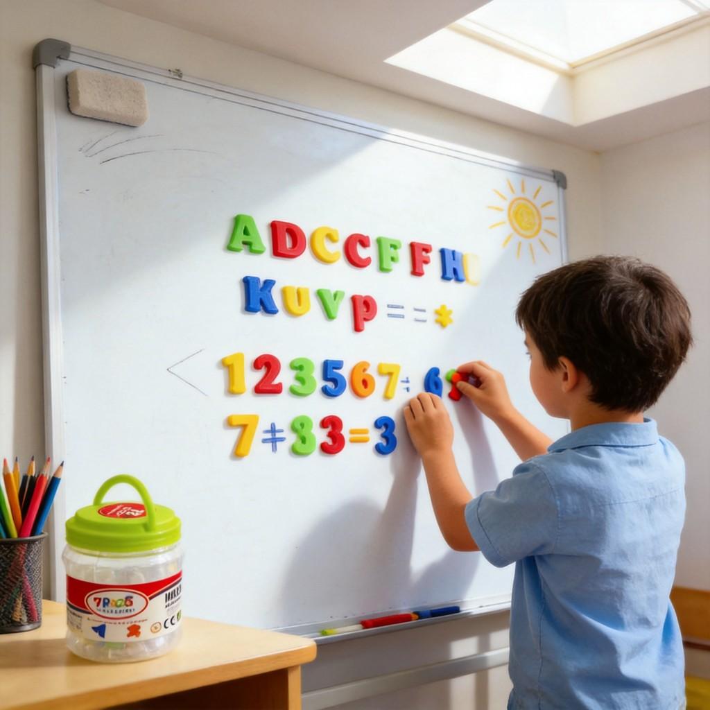Magnetic Literacy Labels With Pinyin And Letters For Classroom And Home Learning