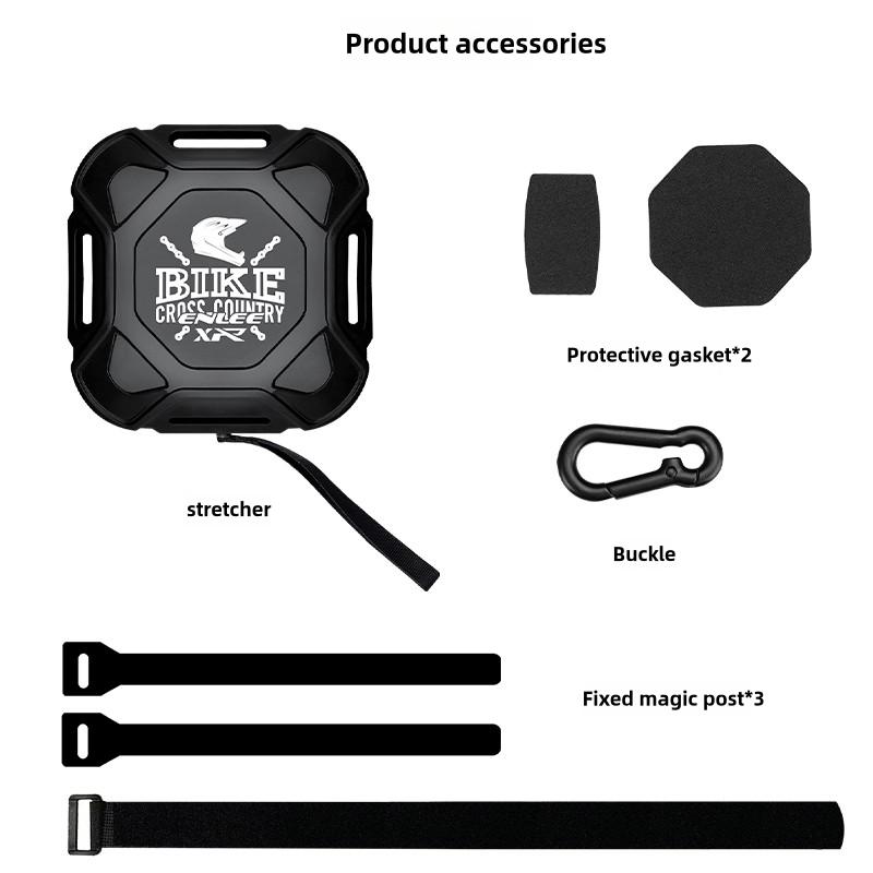 ENLEE Bicycle Outdoor Riding Traction Rope Mountain Bike Parent-Child Trailer Rope Automatic Retractable Rope Device QianYinSheng black