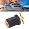 Brass T Handle Drain Plug with Rubber Sl Rust Resistance Marine Boat Accessories