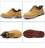 Steel Toe Cap Safety Shoes: Men’s Anti-Smash, Anti-Puncture, Slip-Resistant, Wear-Resistant, Year-Round Protection.