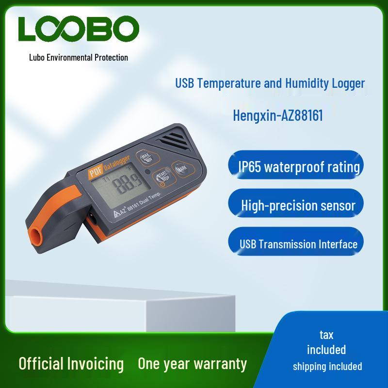 

Ручной измеритель температуры и влажности Hengxin AZ88161 с регистратором данных USB