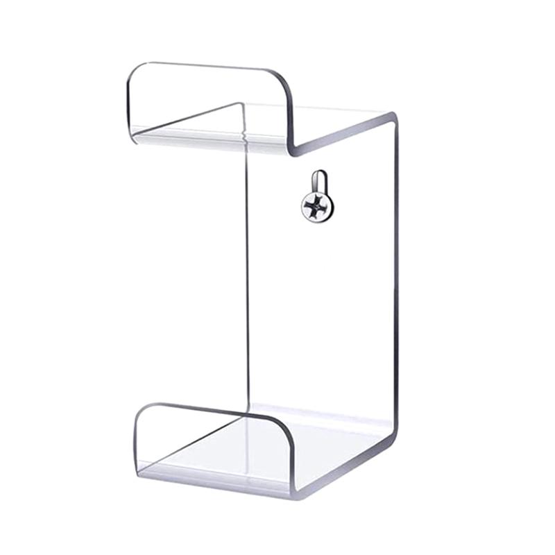 

Настенный акриловый держатель для гарнитуры, вешалка, держатель для игрового контроллера, компактный держатель для геймпада, универсальная стойка для дисплея гарнитуры прозрачный