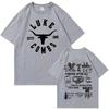 Luke Combs T-Shirts Western Country Music Mann Frau Harajuku O-Ausschnitt Kurzarmshirts Fans Geschenk Mode T-Shirt für Männer Y2K