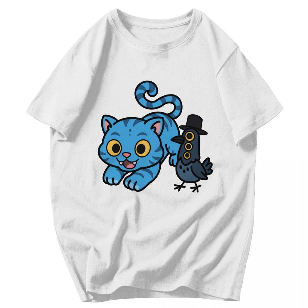 Men T Shirt KPop Demon Hunters Derpy Tiger 2025 Trending Idea Y2K Graphic Tees Unisex Tops T Shirts