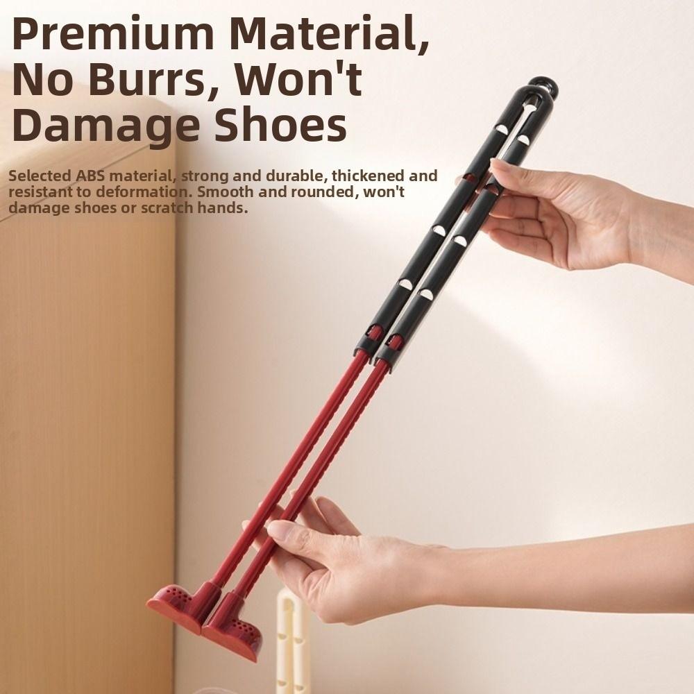Anti-Deformation Knee High Shoes Support Stand Extendable Shoe Storage Hanger  Shoe Organizer