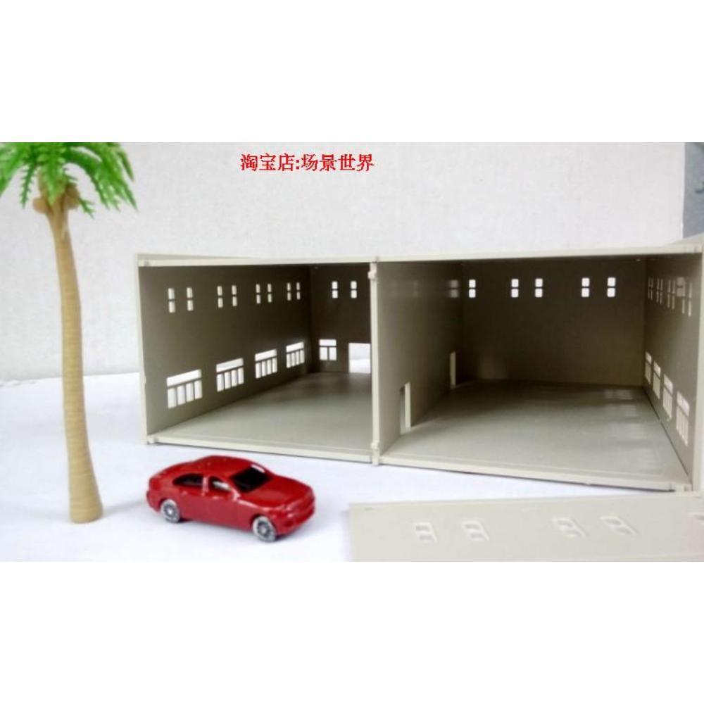 1:87 HO Garage Scene Model