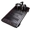 Ebony & Rosewood Tea Tray Set with Auspicious Cloud Design