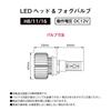 VALENTI LED Headlamps and Fog Lamps 6000K 3300lm H8/11/16