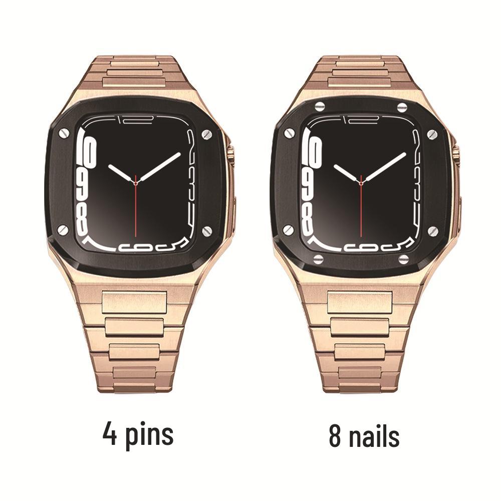 Compatible Audemars Piguet Mod Kit for Apple Watch S9 Case with 41/44/45mm iWatch S7/8/9 Protection