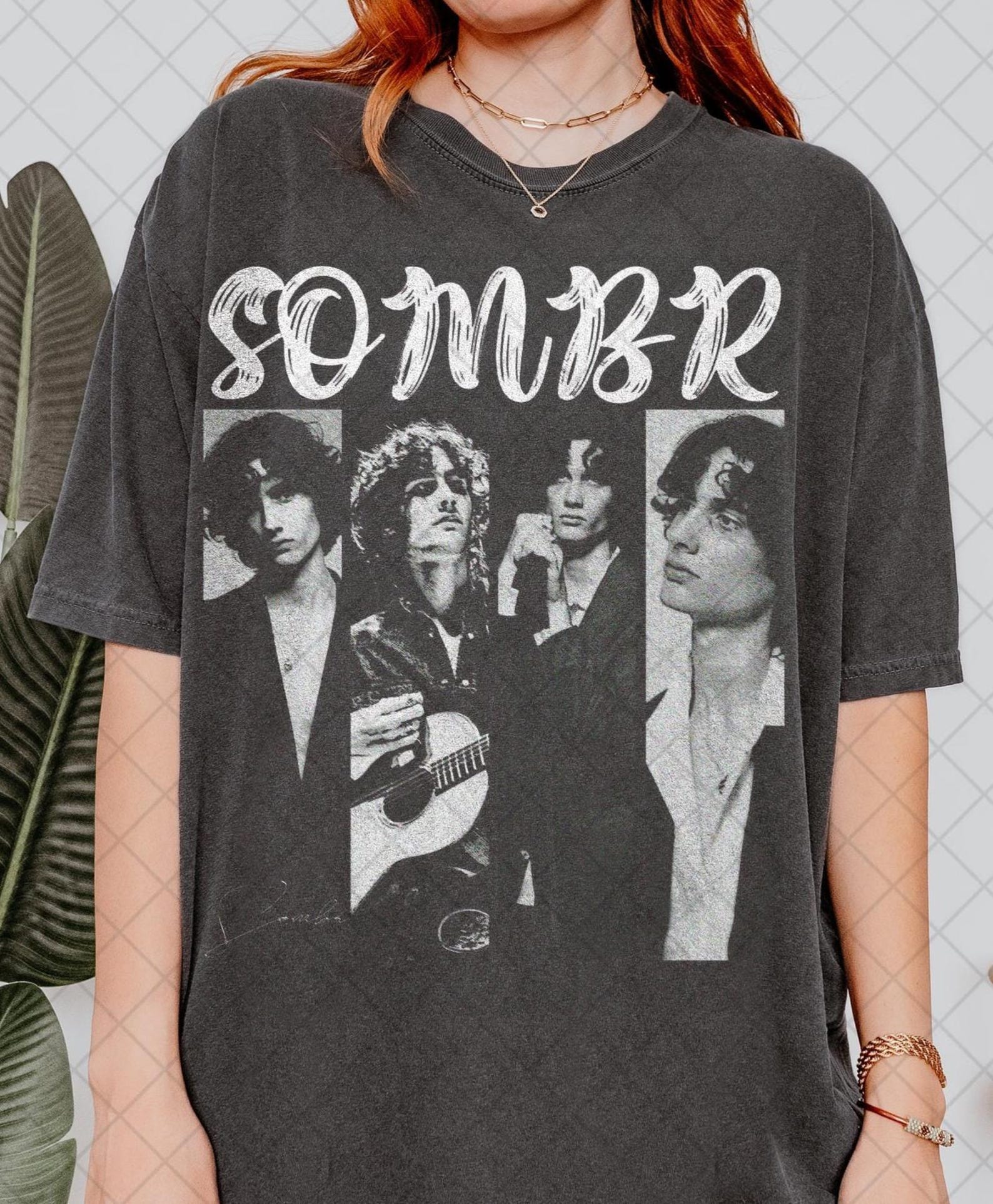 Comfort Colors Limited Sombr World Tour Music T shirt, Sombr T shirt, Gift For Women & Men Unisex T shirt XL