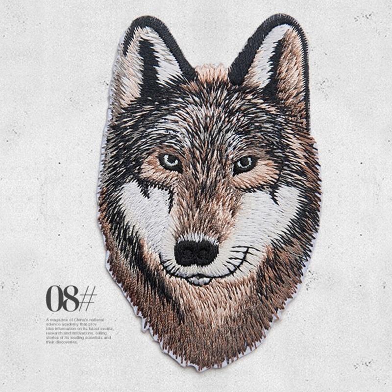 Tier Tiger Leopard Stickapplikationen zum Aufbügeln für Militär Armee Streifen Kleidung Eisen