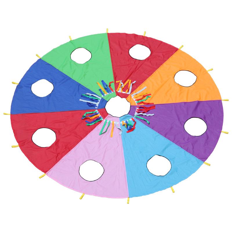 Rainbow Parachute Whack-a-Mole: Early Education Sensory Training for Parent-Child Outdoor Play