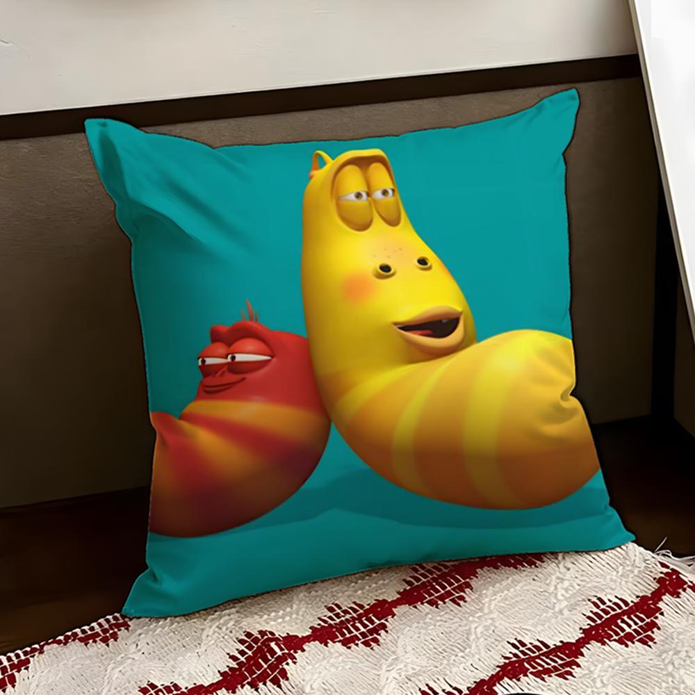 Funny LLarva Cushion Cover Reversible Soft Durable Pillow Cover Home  Car MultiScene Use for Daily Comfort