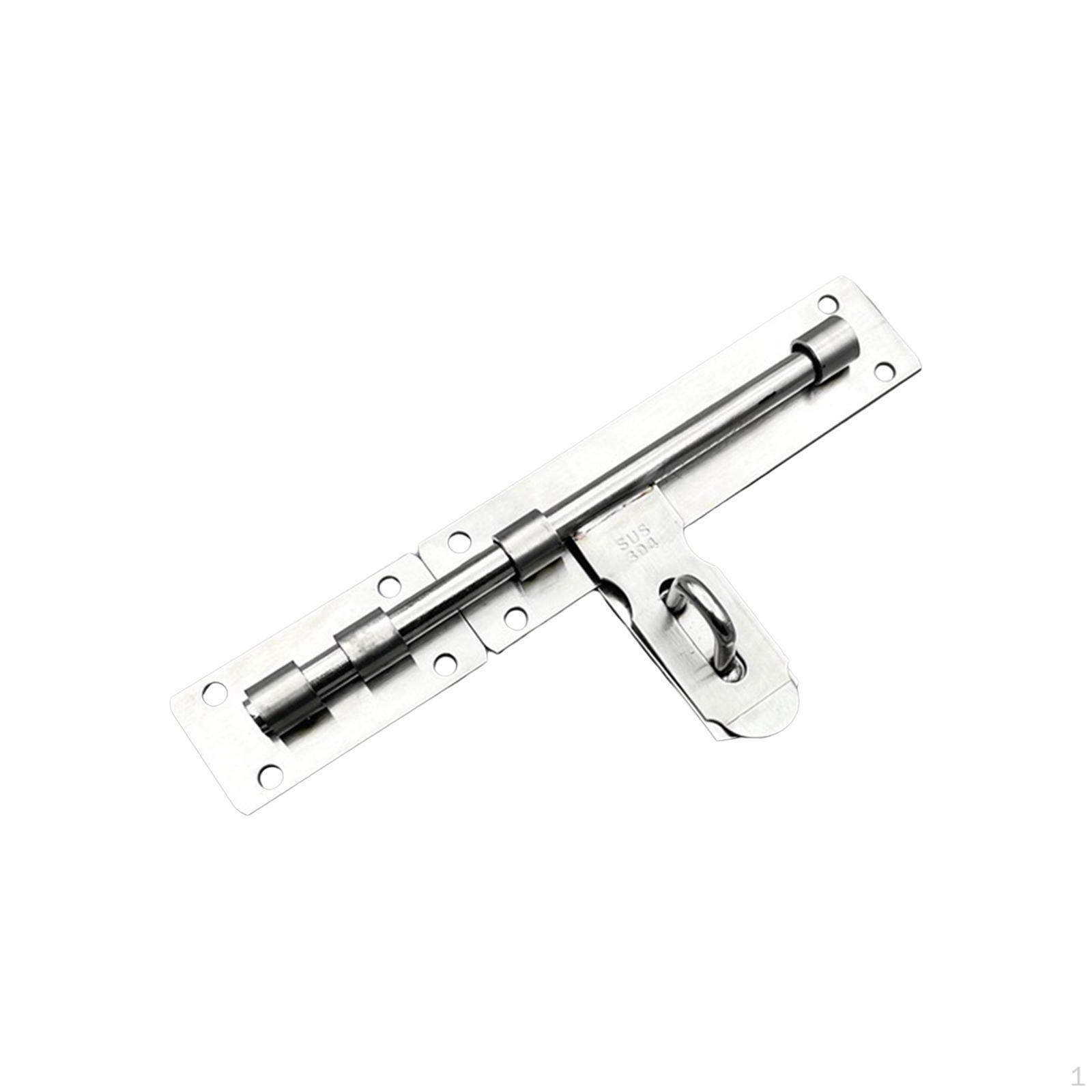 

4 шт. дверной замок безопасности скользящий защелка для внутренних дверей офиса дома 19cm